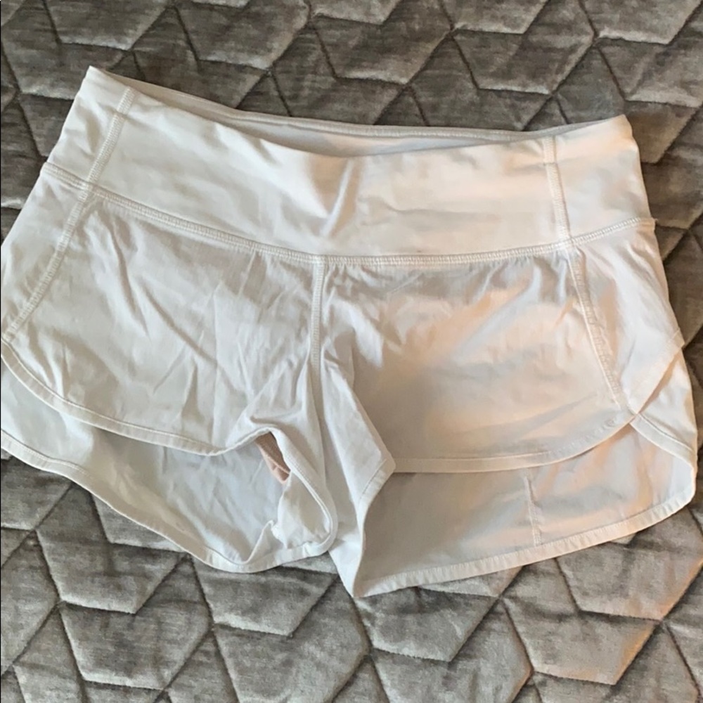 Lululemon running shorts!!